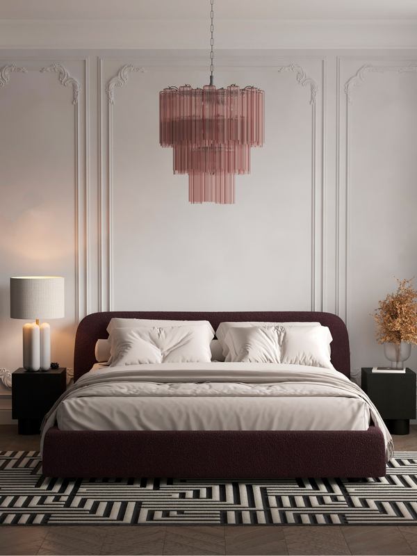 Кровать Лагом букле buckle plum 1.6x2.0